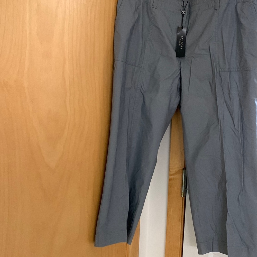 New gray Cotten capri